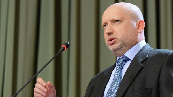 Secretary of Ukraine's National Security and Defense Council (NSDC) Oleksandr Turchynov - Sputnik International