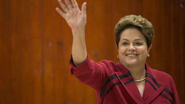 Brazil's President Dilma Rousseff was re-elected to a second term - Sputnik International